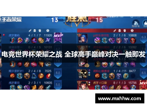 电竞世界杯荣耀之战 全球高手巅峰对决一触即发 电竞世界杯荣耀之战 全球高手巅峰对决一触即发