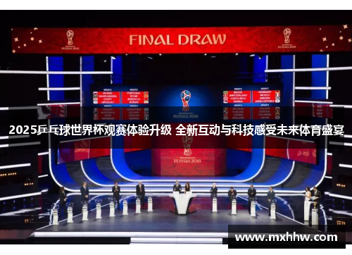 2025乒乓球世界杯观赛体验升级 全新互动与科技感受未来体育盛宴 2025乒乓球世界杯观赛体验升级 全新互动与科技感受未来体育盛宴